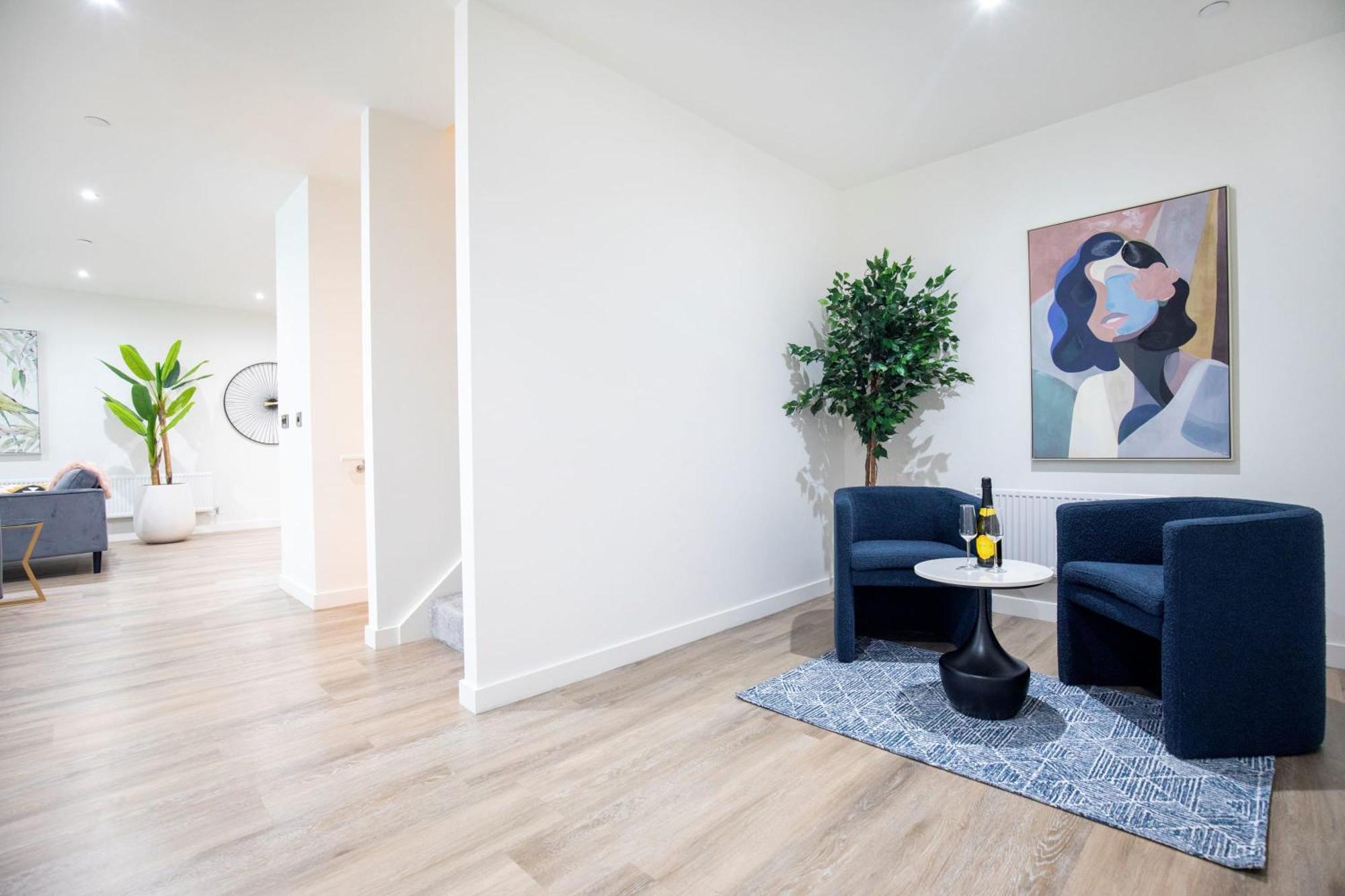 Villa Luxury Free Parking Townhouse Manchester Exterior foto